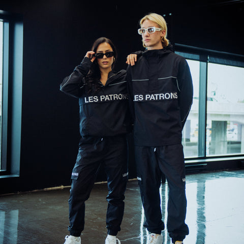 BLACK PARACHUTE TRACKSUIT (Bottom)