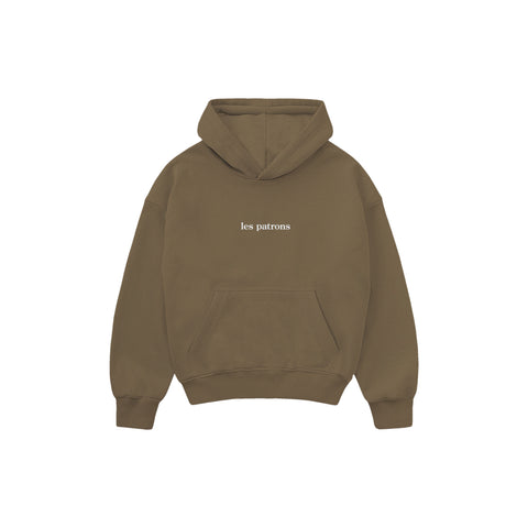 Les Patrons - OVERSIZED HOODIE BEIGE