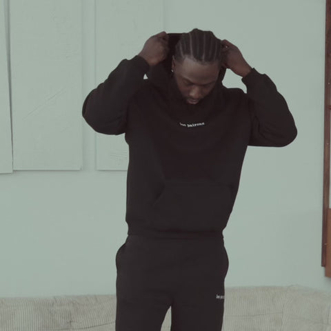 Les Patrons - OVERSIZED HOODIE BLACK