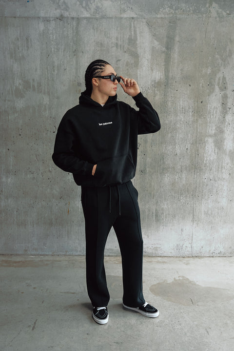 Les Patrons - OVERSIZED HOODIE BLACK