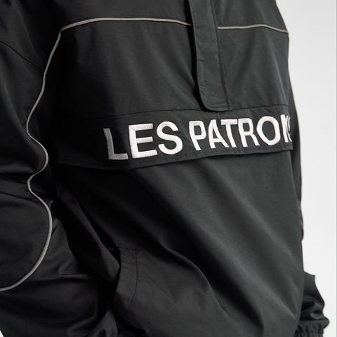 BLACK PARACHUTE TRACKSUIT (TOP)