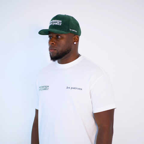 No Friends Just Family - White Tee