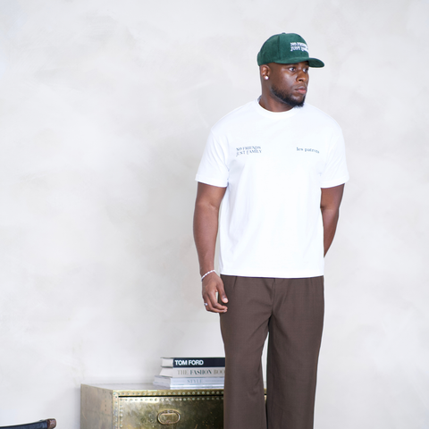 No Friends Just Family - White Tee