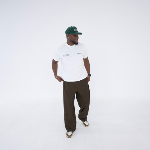 No Friends Just Family - White Tee