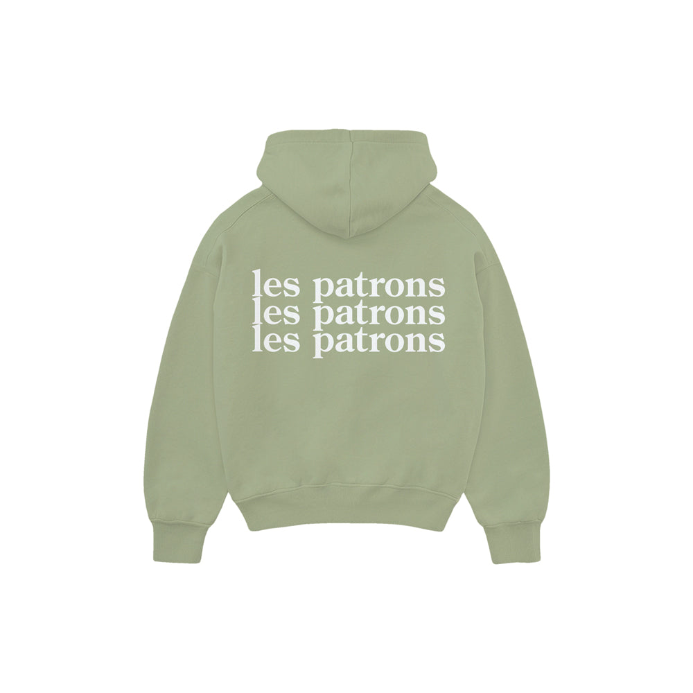 mint green sweatsuit (top)