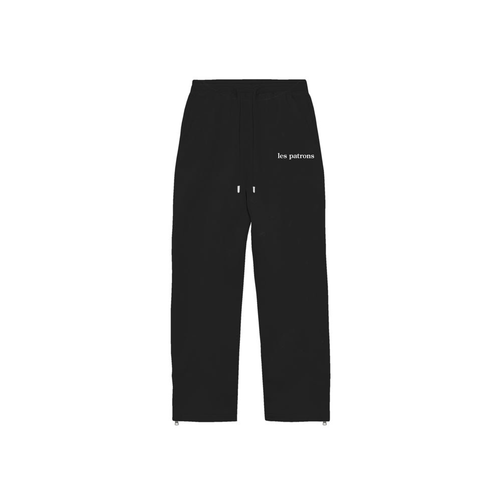 black straight leg trousers - FINAL SALE