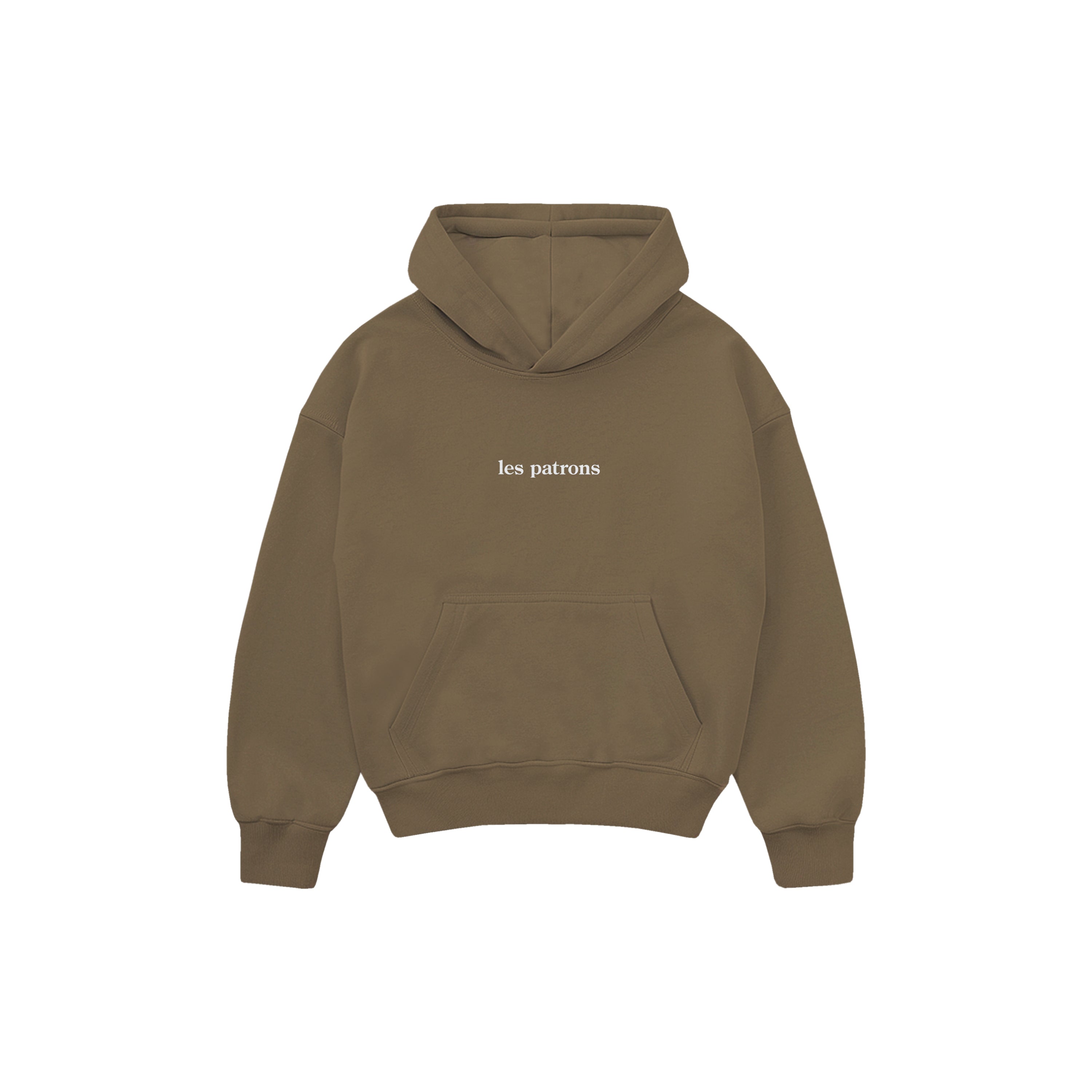 Les Patrons - OVERSIZED HOODIE BEIGE