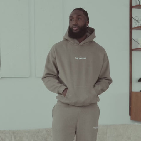 Les Patrons - OVERSIZED HOODIE BEIGE