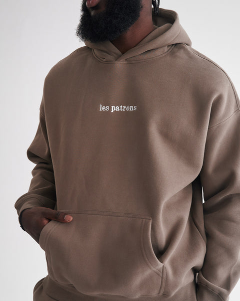 Les Patrons - OVERSIZED HOODIE BEIGE
