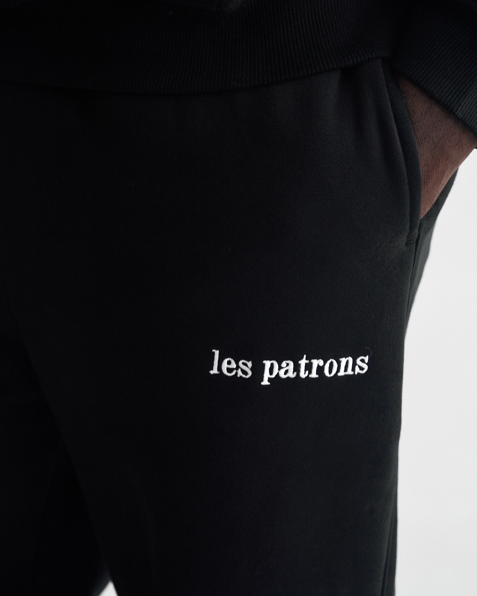 les patrons black sweatsuit pants *new* FINAL SALE