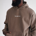 Les Patrons - OVERSIZED HOODIE BEIGE